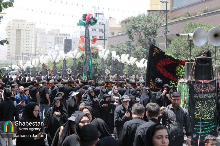 خروشان عاشوراییان در مشهدالرضا(ع)