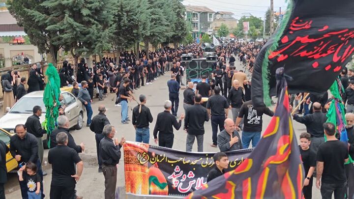 گیلان یکپارچه عزادار عاشورای حسینی