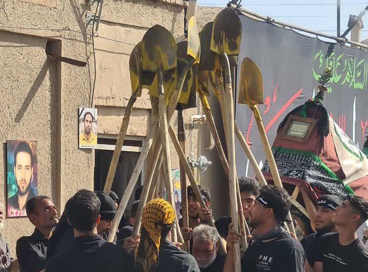 «بیلزنی» نمادی از عشق ۲۵۰ ساله مردم خوسف به امام حسین (ع)