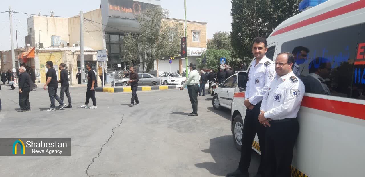 جاماندگان اربعین در استان اصفهان عزاداری میکنند