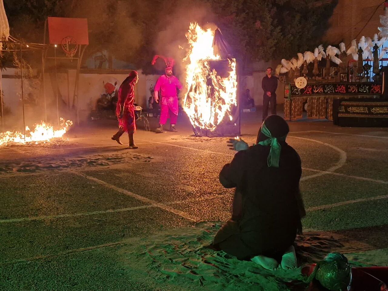 عزاداری مازندرانی‌ها در سوگ اسارت خاندان اهل بیت