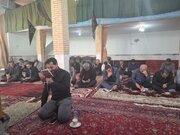 برگزاری مراسم پرفیض زیارت عاشورا در مسجد فاطمه‌الزهرا (س) کرمانشاه