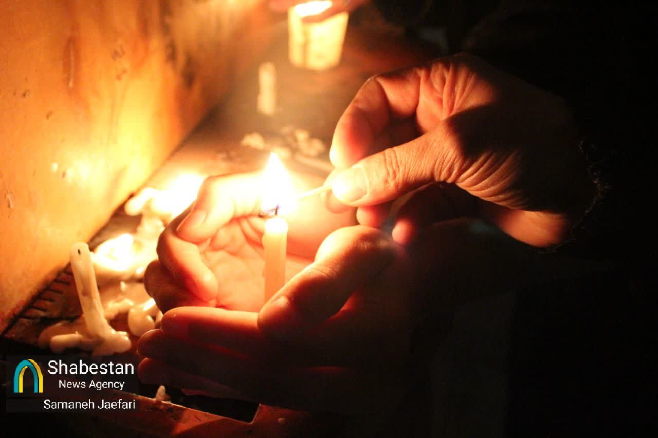 آیین شام غریبان در مشهد