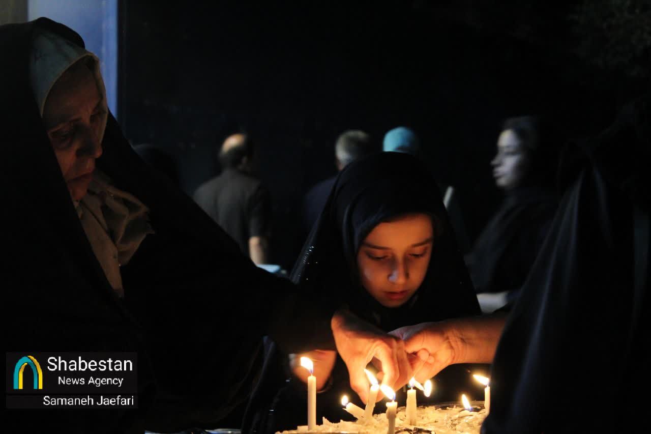 آیین شام غریبان در مشهد