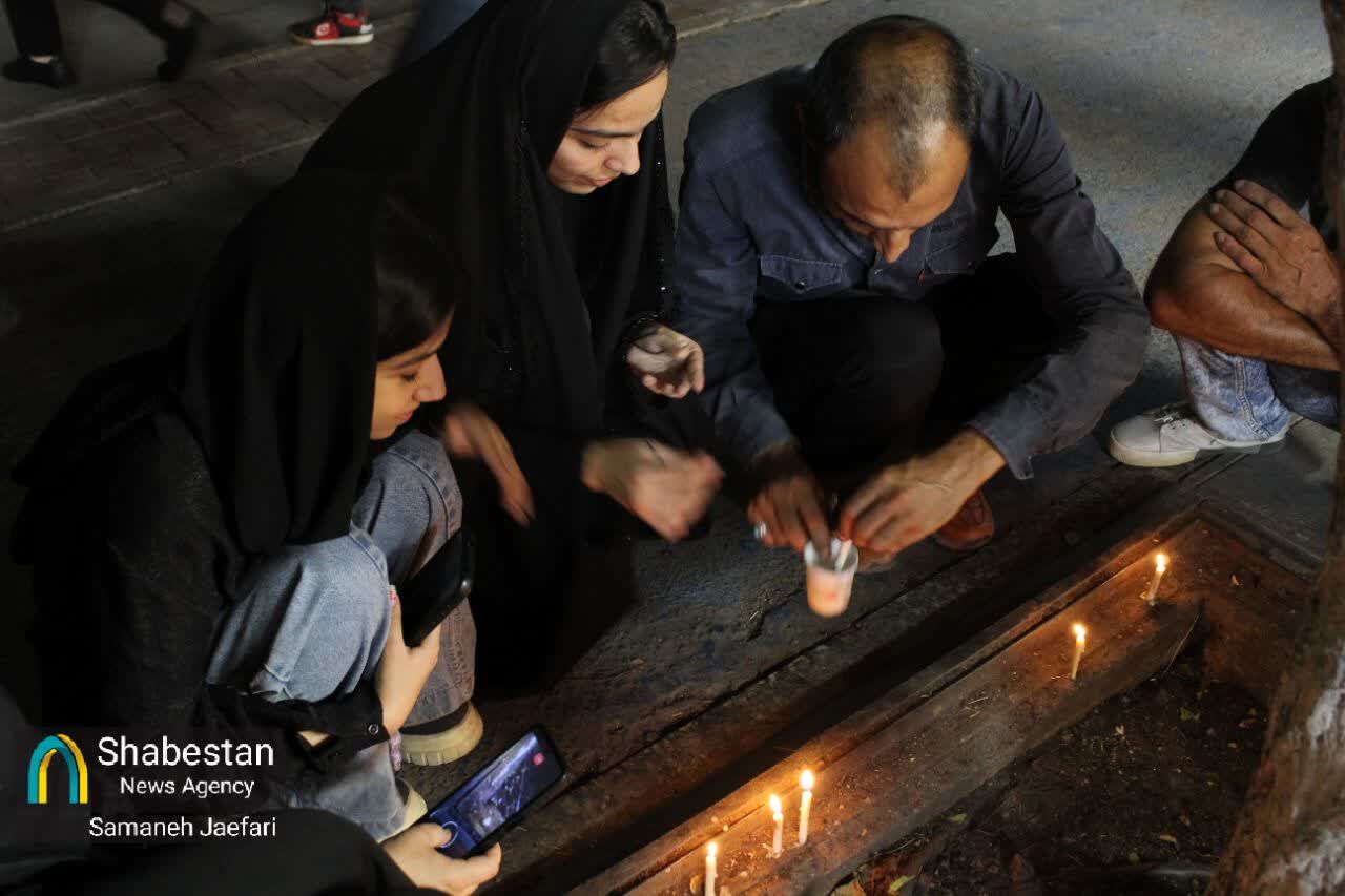 آیین شام غریبان در مشهد