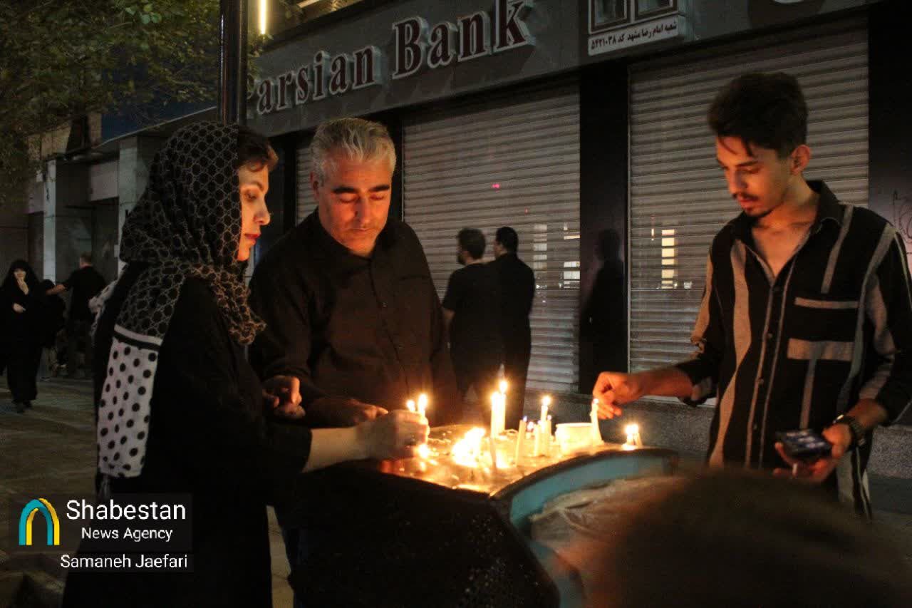 آیین شام غریبان در مشهد