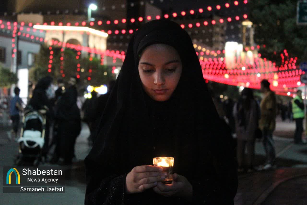 آیین شام غریبان در مشهد