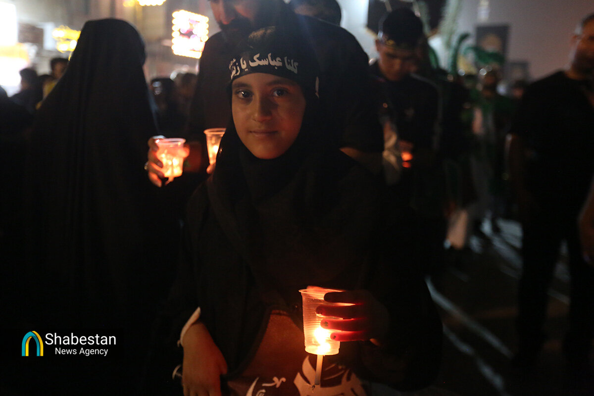 حال و هوای حرم بانوی کرامت در شام غریبان امام حسین (ع)