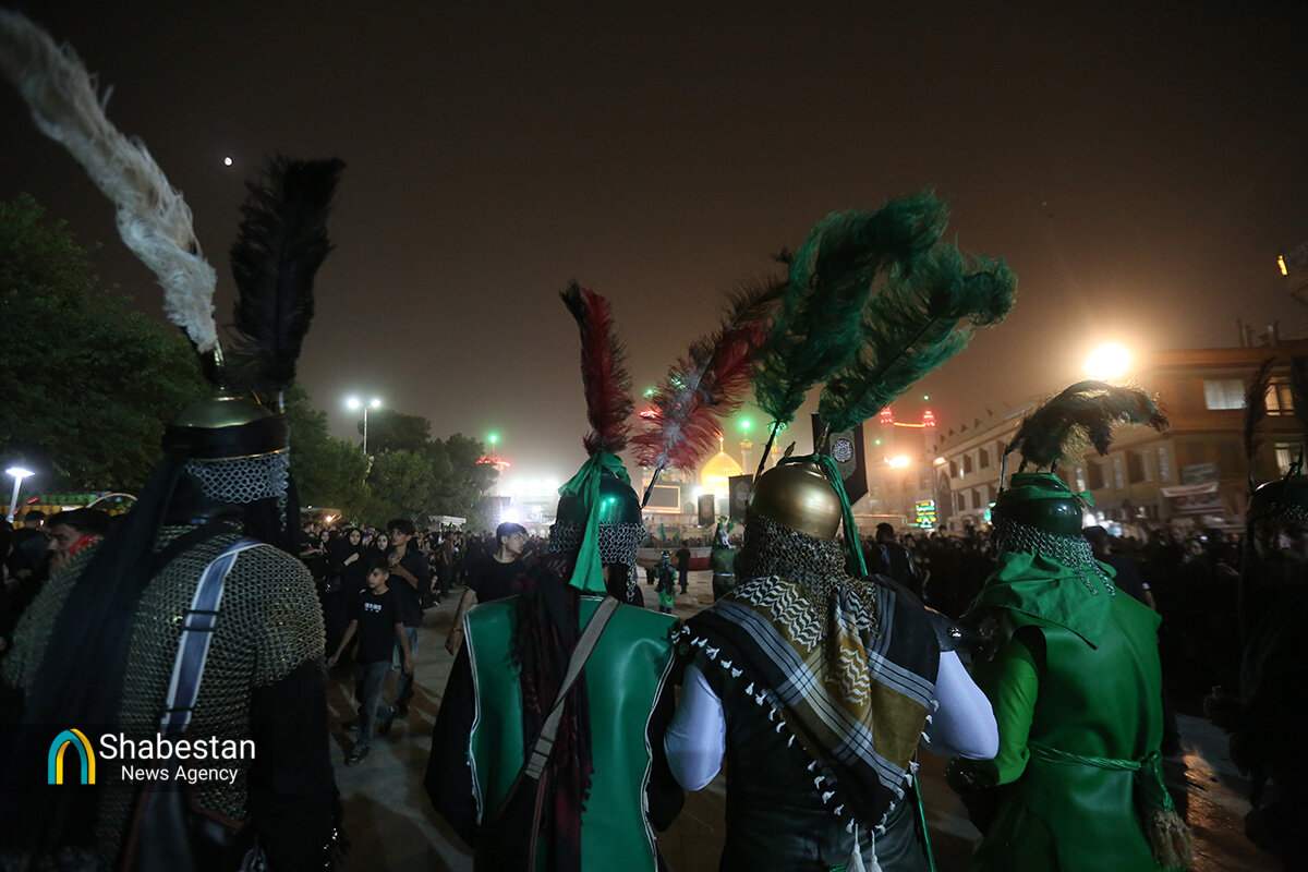 حال و هوای حرم بانوی کرامت در شام غریبان امام حسین (ع)