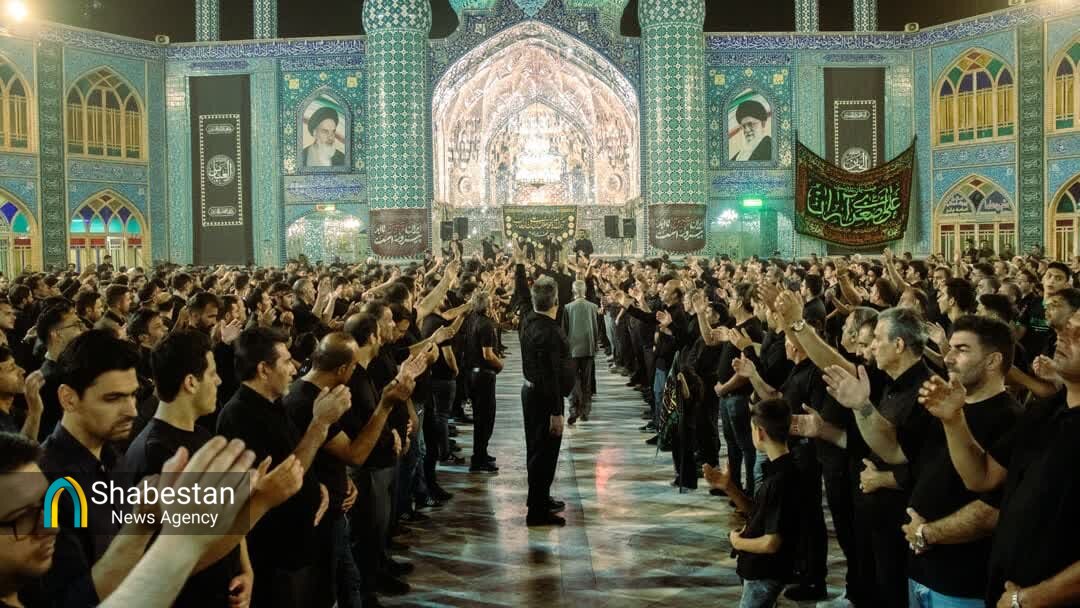 حال و هوای شام غریبان امام حسین(ع) در حرم محمدهلال بن علی(ع)