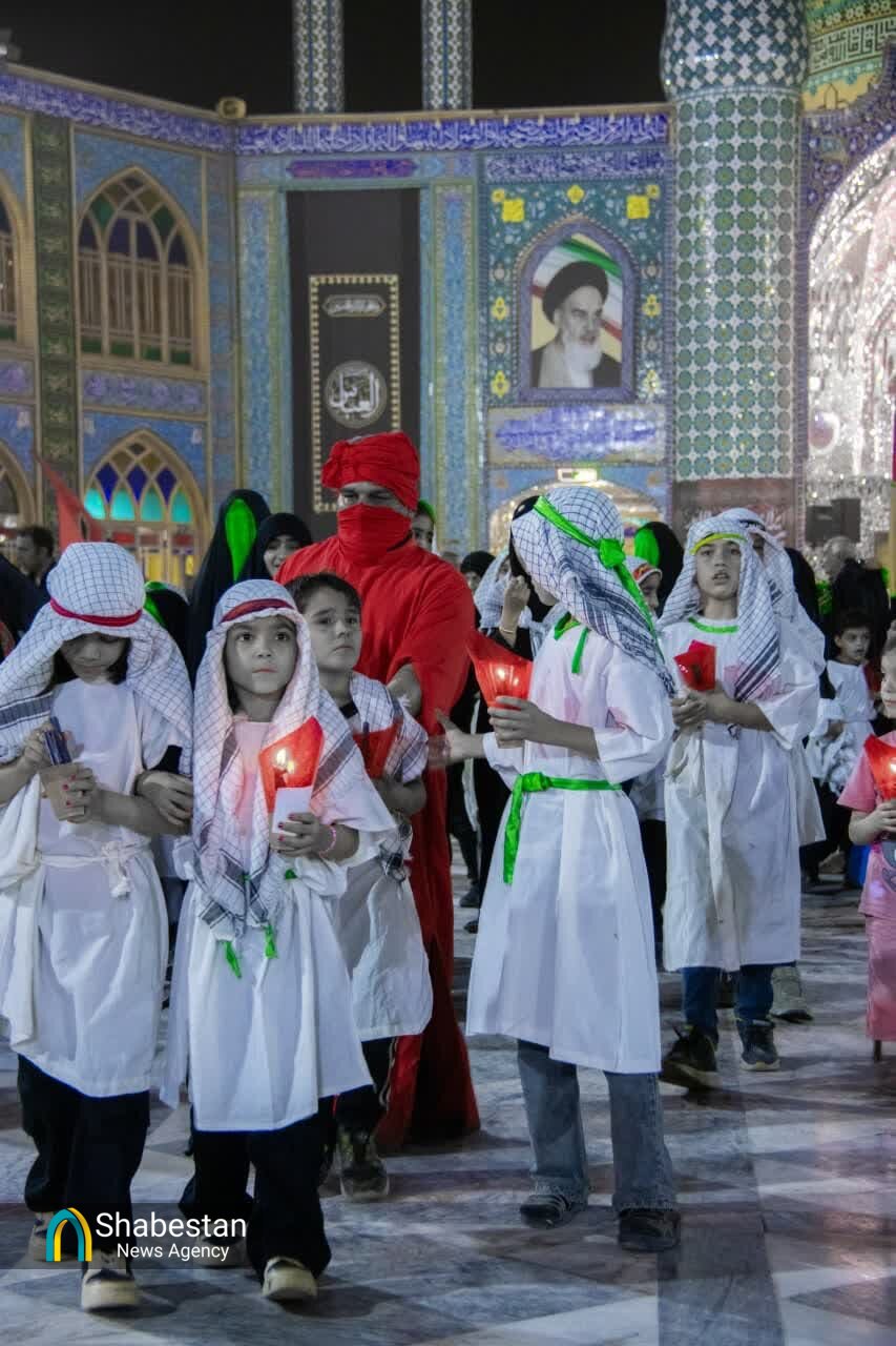 حال و هوای شام غریبان امام حسین(ع) در حرم محمدهلال بن علی(ع)