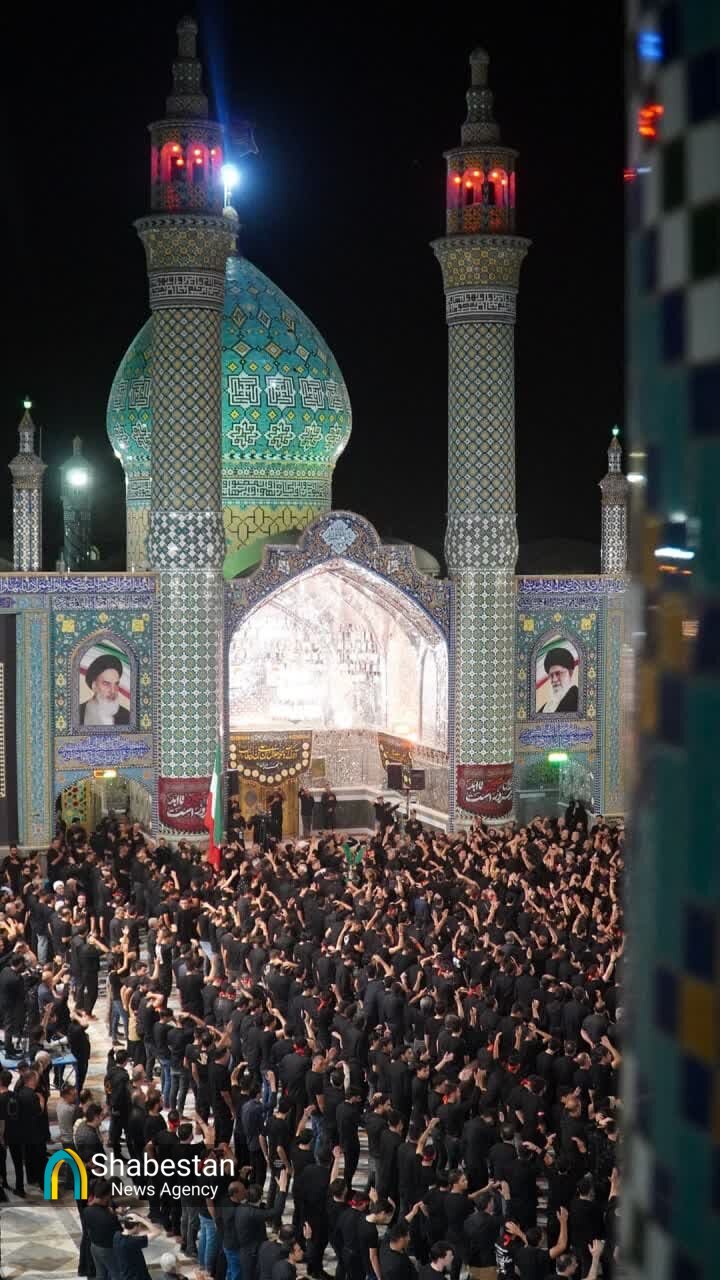 حال و هوای شام غریبان امام حسین(ع) در حرم محمدهلال بن علی(ع)