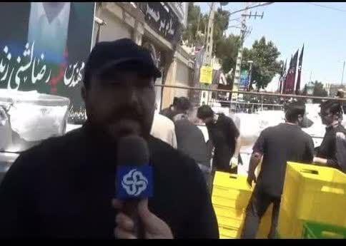 اجرای نذرواره حسینی در دورود