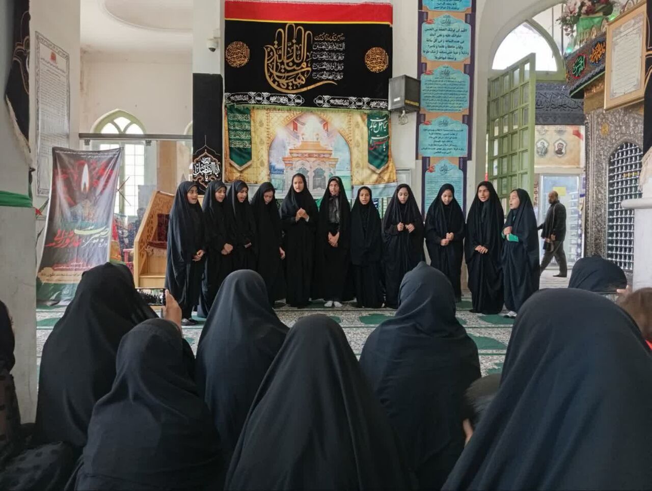 برگزاری تجمع رهروان زینبی در امامزاده علوی(ع)