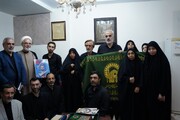 دیدار جامعه قرآنی کشور با خانواده شهید احسان ذاکری