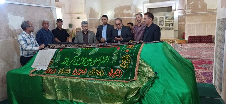 مرمت آرامگاه «شاه قاسم انوار» روستای لنگر تربت جام