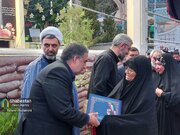 خانواده شهدای اقتدار در کرمان تجلیل شدند+ تصاویر