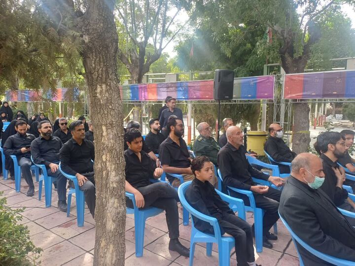 اعضای کانون‌های مساجد اراک پای کار شهدا