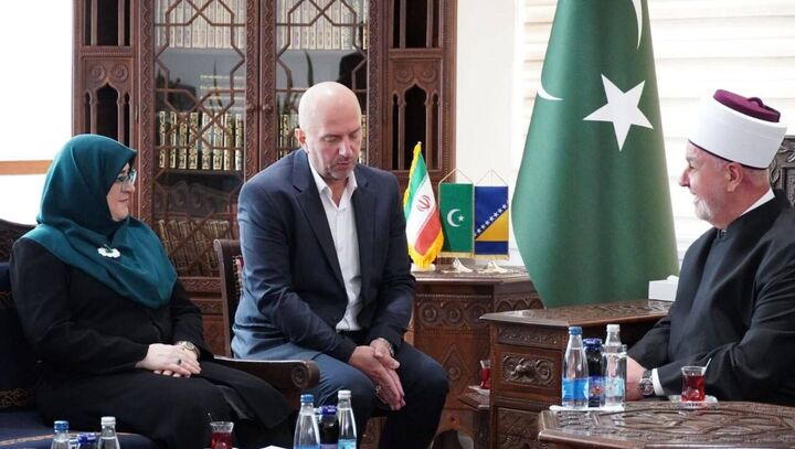 سخنگوی دولت با رئیس العلمای جامعه اسلامی بوسنی و هرزگوین دیدار کرد