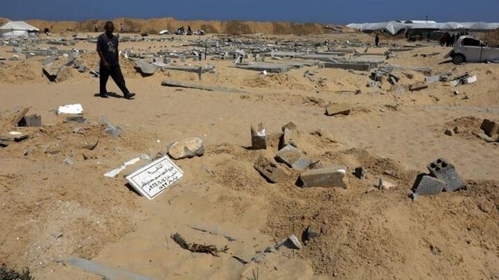 اوقاف غزه: نبش قبر در خان یونس و سرقت اجساد شهدا توسط صهیونیست‌ها