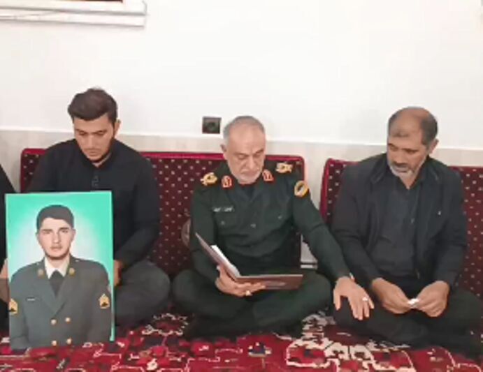 دیدار جانشین بازرسی فراجا از خانواده شهید «رضا جباری» از شهدای جنگ ۱۲ روزه رژیم صهیونیستی