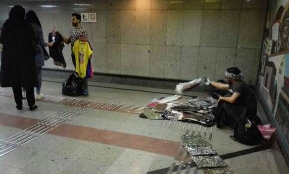 وجود ۳ هزار دستفروش در مترو/ سه فاز برای ساماندهی دستفروشان مترو اجرا شد