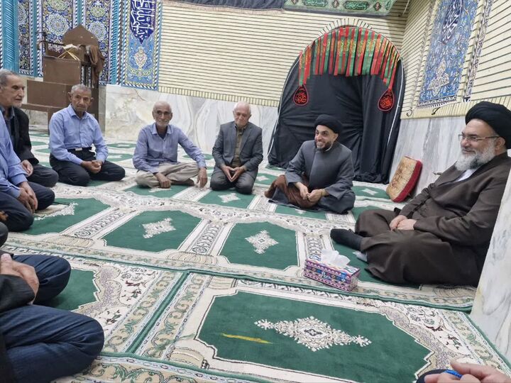 بازدید نماینده ولی فقیه از اماکن فرهنگی و مذهبی شهر سی سخت
