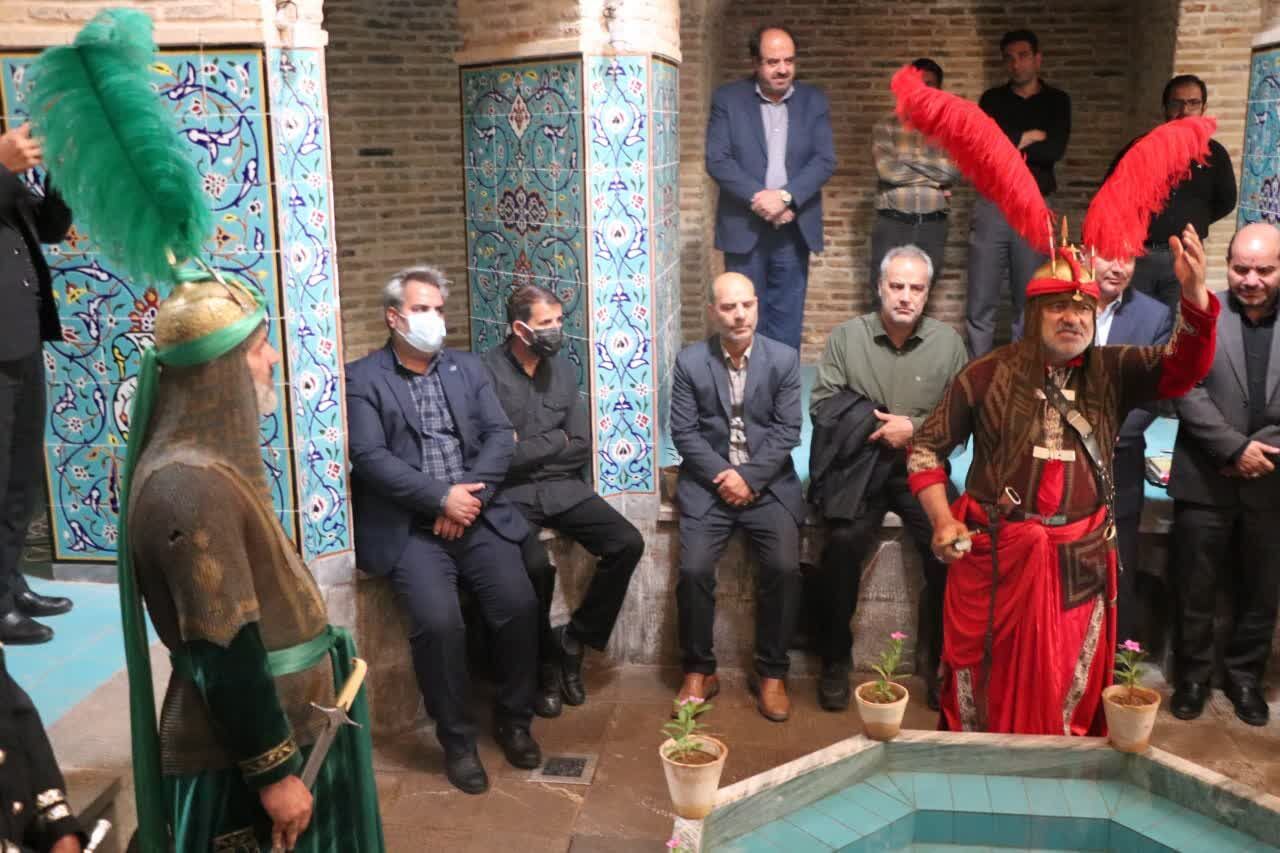 موزه تخصصی ابزار تعزیه در حمام ارگ اراک افتتاح شد