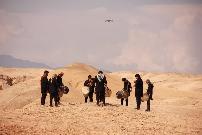 تولید نماهنگ علمدار در کانون فرهنگی هنری مصلی سمنان