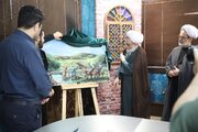 رونمایی نقاشی «صحن گیلان» همزمان با سالگرد قیام گوهرشاد در رشت