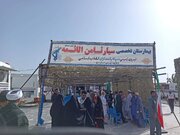 نیروی زمینی سپاه بیمارستان سیار ثامن الائمه(ع) را افتتاح کرد
