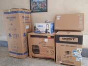 خانه زوج جوان نکا با جهیزیه اهدایی خیرین، زینت یافت