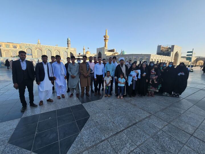 همت بلند بچه مسجدی‌ها در تشرف زوج‌های جوان به مشهد مقدس