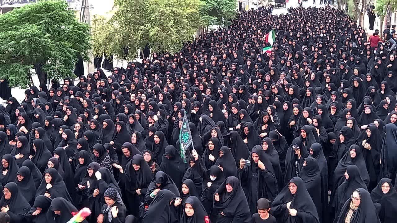 از میدان تا حرم، اشک تا بهشت؛ آران و بیدگل با شهید «فتح‌ٌقریب» وداع کرد