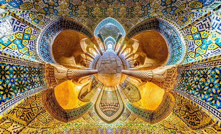 نقش ایرانی بر بوم رنگها؛ خوانش معماری مساجد شیراز از منظر هویت رنگ ایرانی