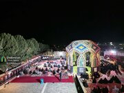 مراسم عزاداری دهه دوم محرم در هیئت دانشجویی سیدالشهداء دانشگاه آزاد بجنورد