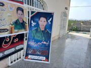 بزرگداشت سومین روز شهادت شهید بیرقی فرد در منوجان