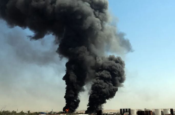 حملات پهپادی به فرودگاه اربیل و میدان نفتی سرسنگ