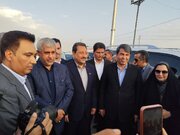 وزیر صمت وارد جیرفت شد