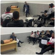 برگزاری دوره آموزش ایمنی در شرایط جنگی در بندرعباس