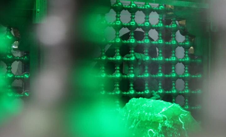 گلزار شهدای امامزاده ابراهیم قم غبارروبی شد