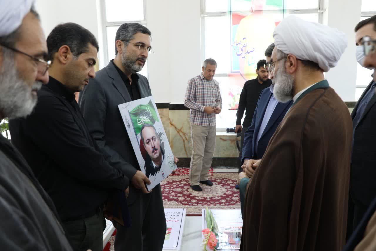 بازدید نماینده ولی فقیه گیلان از معراج شهدای تروریستی آستانه اشرفیه