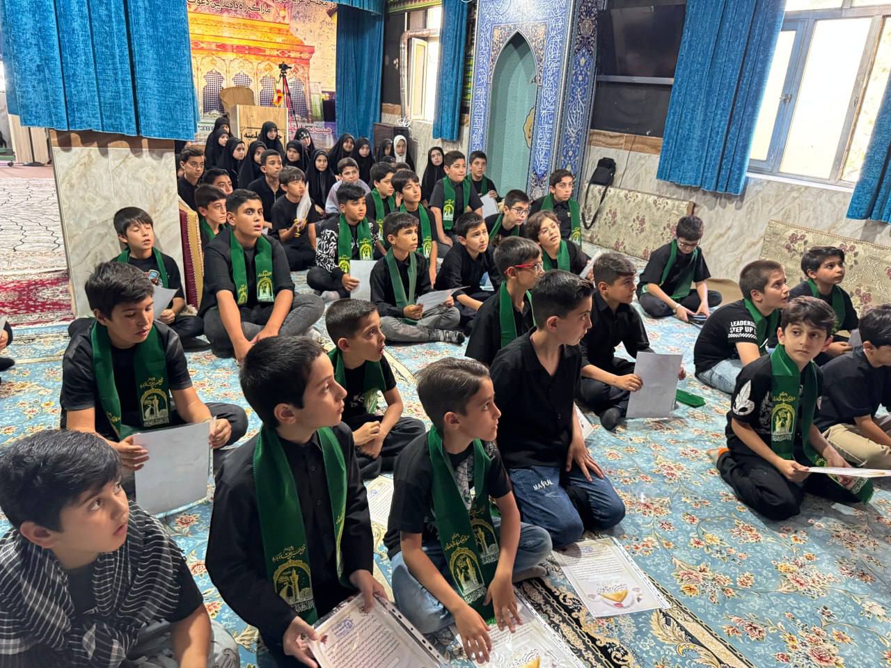 تشکیل حسینیه دهه نودیها با عنوان «حسینیه معلی» در منطقه آزاد ماکو