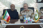 سردار گودرزی: امنیت و آرامش زائران اربعین از اولویت‌های مرزبانان