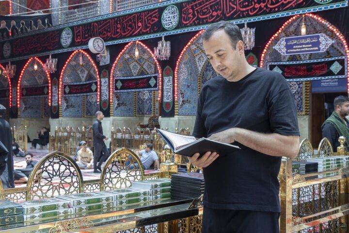 تجهیز حرم مطهر حضرت عباس(ع) با ۱۵ هزار جلد قرآن کریم و کتب ادعیه