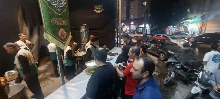 فعالیت موکب امام رضا(ع) تجلی شور محرم و عطر رضوی