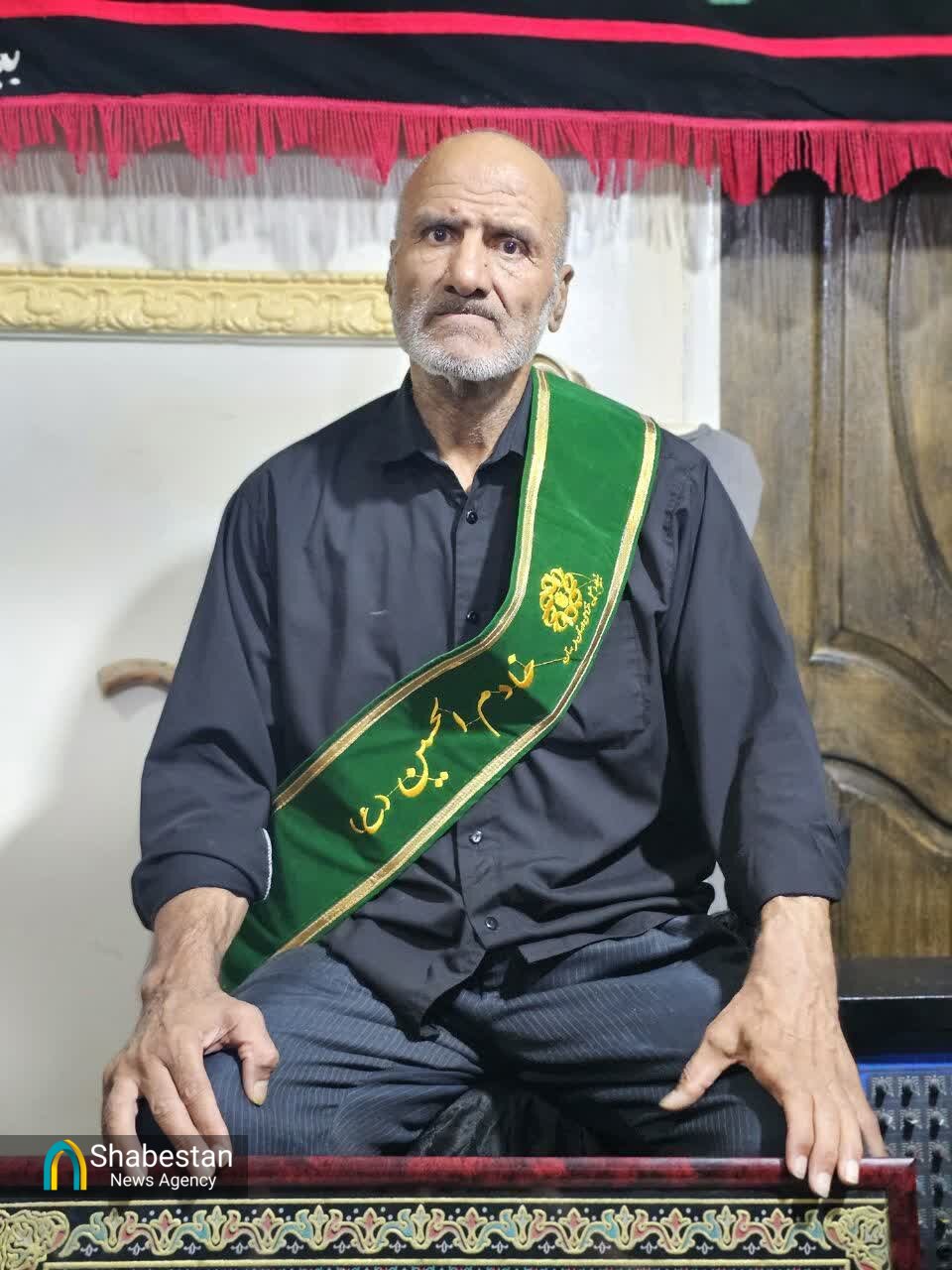 آیین تکریم خادم و پیرغلام حسینی، حجت اله شهبازی