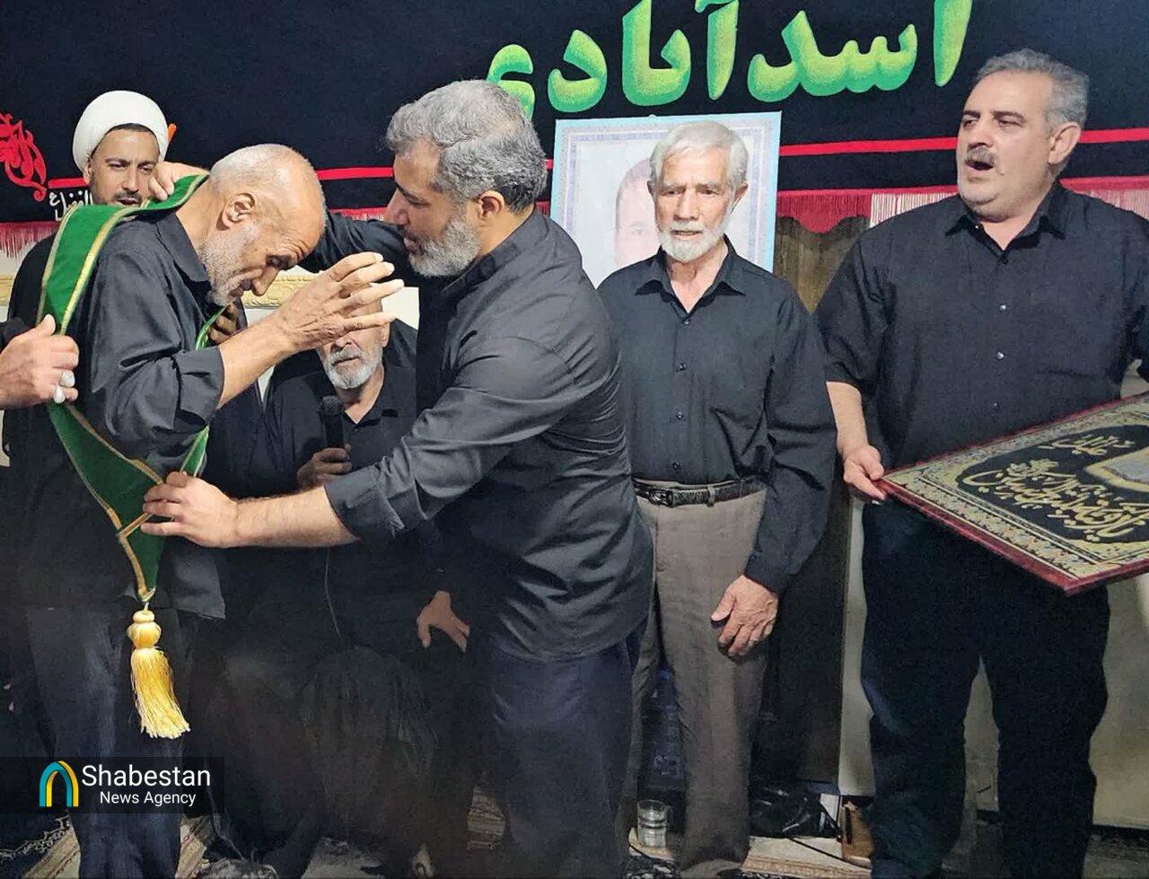 آیین تکریم خادم و پیرغلام حسینی، حجت اله شهبازی