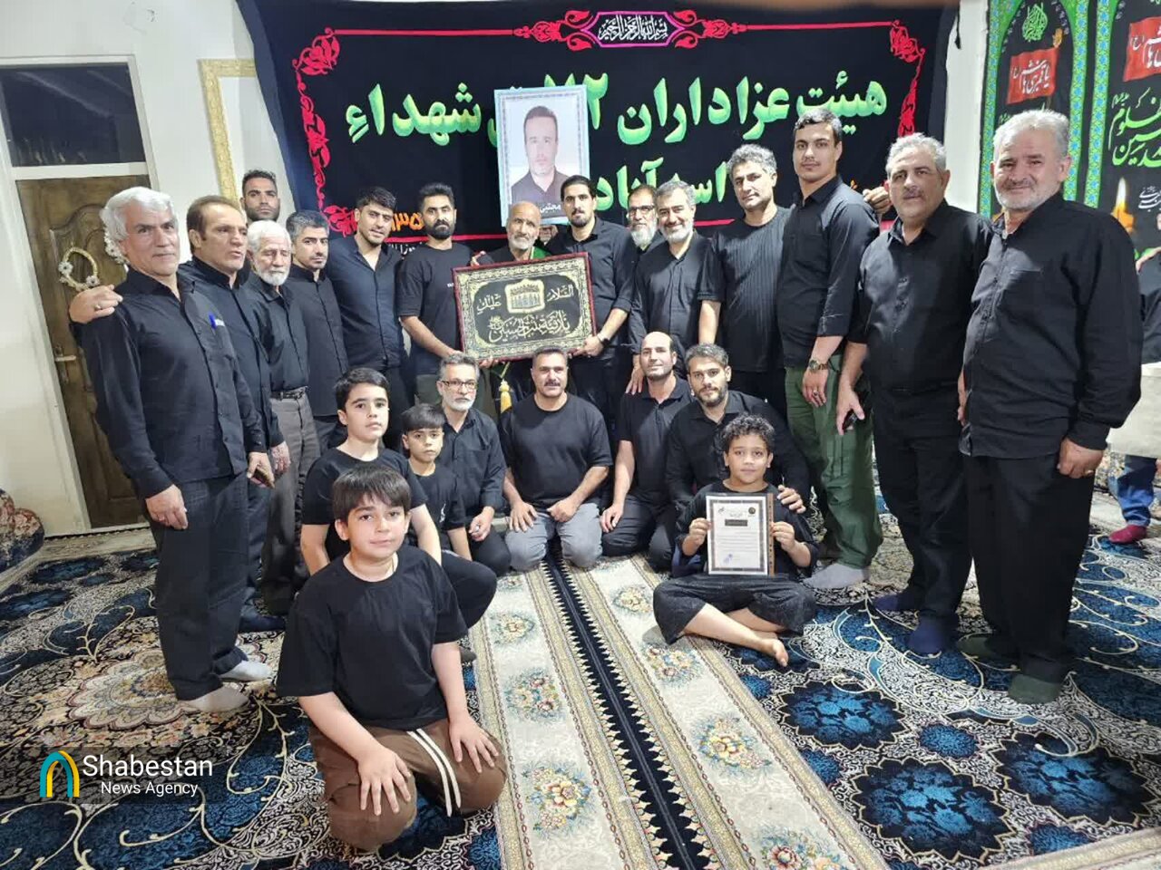 آیین تکریم خادم و پیرغلام حسینی، حجت اله شهبازی