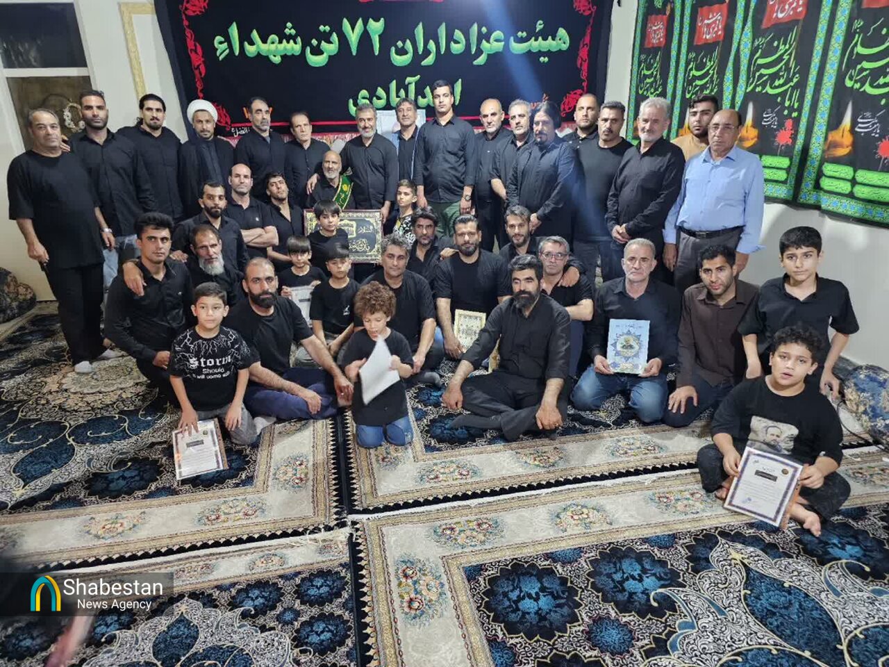 آیین تکریم خادم و پیرغلام حسینی، حجت اله شهبازی